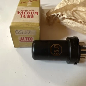 Vintage RCA 6SJ7 Tube Nos Tested - Picture 1 of 3