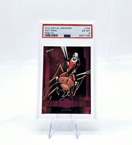 2024 Marvel Metal Universe Avengers Ant Man Pink FX /75 PSA 6 - Picture 1 of 2