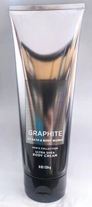 Bath & Body Works MEN's Collection GRAPHITE Body Cream 8oz FREE SHIPPING - Picture 1 of 2