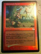 Foil Liberated Dwarf - Judgment - Magic: The Gathering - MTG