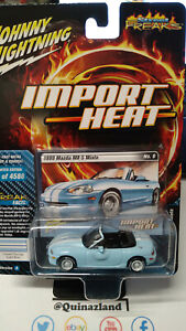 Johnny Lightning Street Freaks Import Heat 1999 Mazda -5 Miata  (NG93)