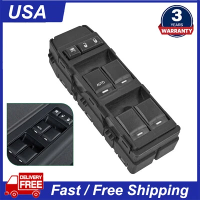 Interruptor de control de ventana maestra de 2,4 L para Jeep Compass Patriot 2011-2016 04602780AA Foto 1 de 4