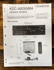Kenwood KDC-5003 KDC-5004 Car Radio  Service Manual *Original*