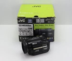 JVC EVERIO GZ-MG505EK CAMCORDER BOXED 3CCD 30GB HARD DRIVE DIGITAL VIDEO CAMERA - Picture 1 of 4