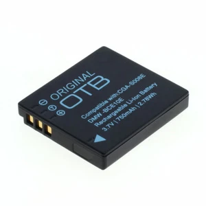 Akku f. Panasonic Lumix DMC-FX30 750mAh Li-Ionen (CGA-S008) - Picture 1 of 2