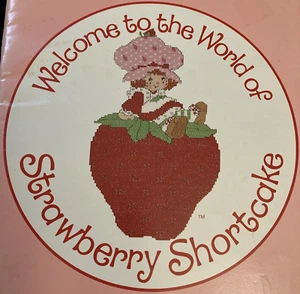 Vtg Rare Welcome to the World of Shrawberry Shortcake 1985 Cross St. book - Picture 1 of 7