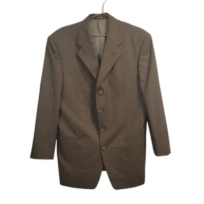 Blazer Givenchy Monsieur Vintage | 100% lana 42 marrón regular gris Foto 1 de 4