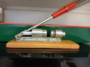 Pecan and Nut Cracker, Lever Style, 1-At-A-Time-Steel on Wood - Picture 1 of 9
