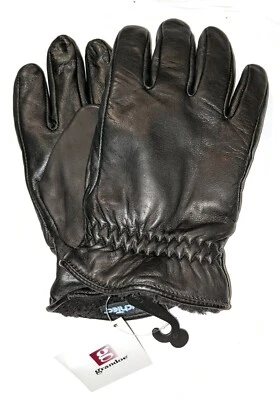 Grandoe Men's Touch Tec Sheepskin Leather Driving Black- Medium * - Image 1 of 4