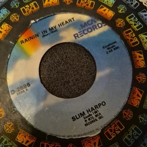 Slim Harpo - Rainin' in My Heart - US MCA RE - 7" Vinyl Single - Free UK Postage - Picture 1 of 2