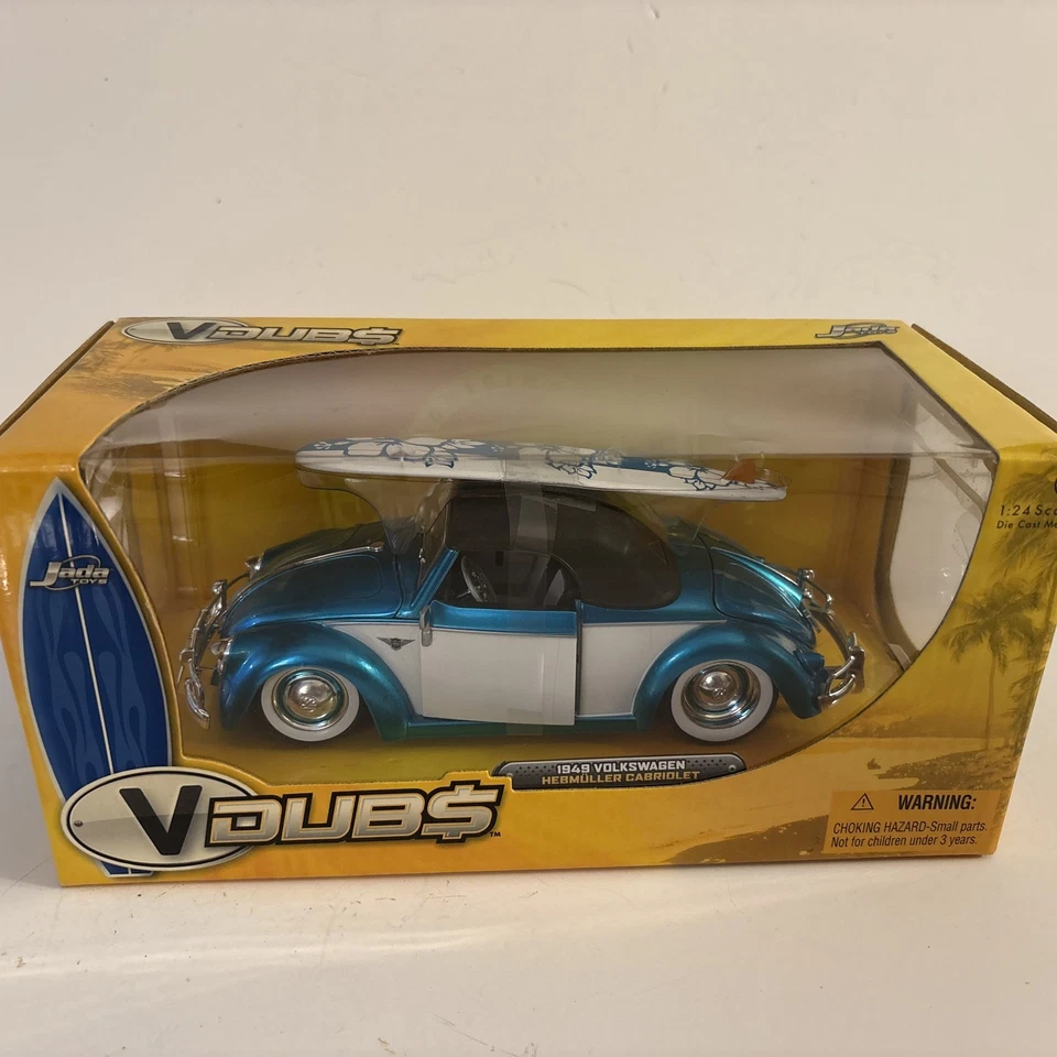 V Dubs 1962 VOLKSWAGEN Bus 23 Window Jada Toys Diecast Scale 1 24