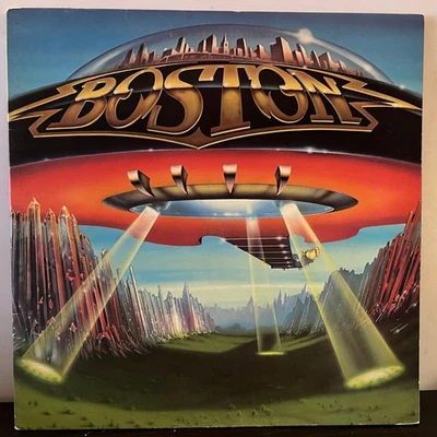 BOSTON - Don't Look Back (1978 Orange Label) - 12" Vinyl Record LP - VG - Image 1 of 4