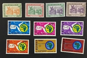 Guinea 1964-1972 XF MNH SC# 346-349, Sc#608-611. (W47) - Picture 1 of 2