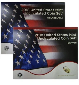 2018 Uncirculated Coin Set U.S Mint Government Packaging OGP COA - Picture 1 of 1