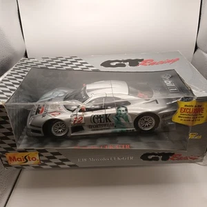 Mercedes Benz CLK GTR Maisto 1:18 Diecast Model Car - Boxed - Picture 1 of 9