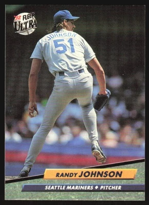 1992 Fleer Ultra Randy Johnson #125 Seattle Mariners - Image 1 of 2
