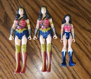 Lot Of 3 Justice League Wonder Woman Action Figures - Picture 1 of 2