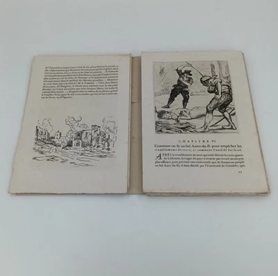 VOLTAIRE - CANDIDE - JEANNIOT - GONIN - 1936 - N° 18/175 - PAPIER MAILLOL - Photo 1/4