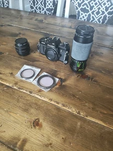 Vintage FujicanAX-3 With 55mm And 49mm Lenses - Picture 1 of 5