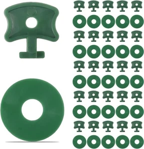 Lot de 200 clips torsadés pour serre accessoires de serre clips de fixation e... - Photo 1/6