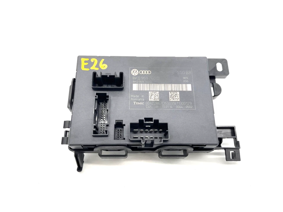 AUDI A4 ALLROAD 2013-2016 ASIENTO DELANTERO IZQUIERDO MÓDULO DE CONTROL DE MEMORIA 8K0959760D OEM Foto 1 de 4