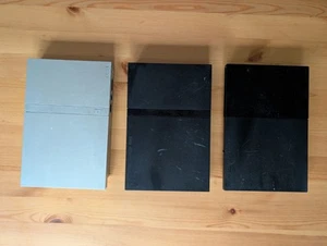 3 X PS2 Sony Playstation 2 Slim Black/Silver Console Only - SCPH-7002 Part Only! - Picture 1 of 19