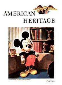 American Heritage abril de 1968 - Cubierta de Mickey Mouse HC - Imagen 1 de 1
