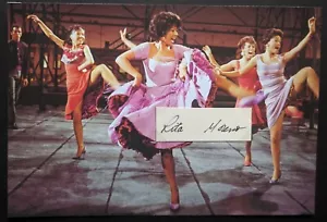 Rita Moreno Signed & Mounted Page - The West Side Story, The King And I, Oz - Foto 1 di 6