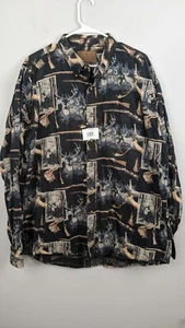 Legendäres Whitetails Camo Jagdhemd XXL Outdoor Baumwolle Button Down Hemd - Bild 1 von 24