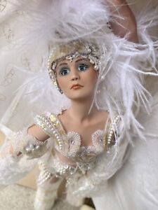 Welden Doll “Alexandra in White”  Rustie W/ COA & Box & Stand