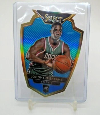 2014-15 PANINI SELECT JOHNNY O'BRYANT RC BLUE DIE-CUT PRIZM /199 - Image 1 of 3