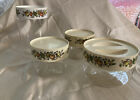 Vintage Pyrex Ware Store N See Canister Set Spice Of Life Pattern 4 Piece