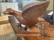 Antique American Hand Carved “Folk Art” Bird FIGURE sculpture