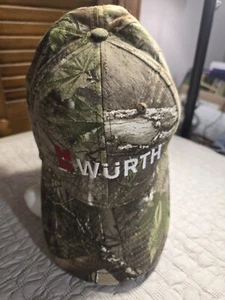 Wurth Team Penske Racing Nascar Baseball Cap Hat Outdoor Camo #2 New Green Brown - Picture 1 of 10