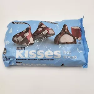 Hershey's Kisses Hot Cocoa Milk Chocolate Marshmallow Creme 9oz BB 5/25 - Picture 1 of 5