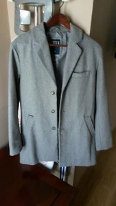 Abrigo gris perla Green Coast El Corte Inglés talla 48. - Imagen 1 de 10