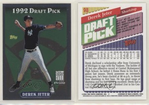 2001 Topps Chrome Through the Years Reprints Derek Jeter #50 HOF
