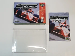 Indy Racing 2000 N64 Nintendo 64 Box & Manual Only ** - Picture 1 of 24