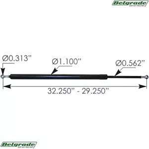 A99618 Strut Hood Assist Paccar Replaces L716006 L716018 - Foto 1 di 1