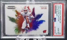2020 Panini Prizm Draft Picks Jonathan Taylor Color Blast PSA 10 Colts