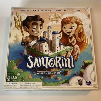 Santorini Board Game - Gordon Hamilton - Roxley, Spin Master 6039848 - COMPLETE - Image 1 of 3
