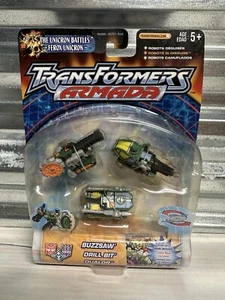 Transformers Energon Mini-Con Road Wrecker Team Dualor Buzzsaw Drill Bit MOC - Picture 1 of 4
