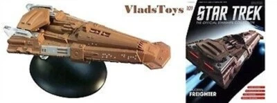 Eaglemoss литой Star Trek баджорский грузовой корабль #101 с журналом - Изображение 1 из 4