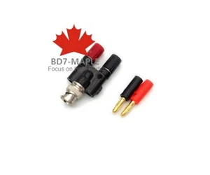 Adapter wtyczki na bananowy bnc do Elecraft KX3 Yaesu FT-817 FT818 XIEGU X5105 X6100 - Zdjęcie 1 z 2