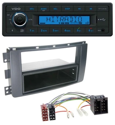 VDO Bluetooth AUX USB MP3 Autoradio für Smart ForFour 454 ForTwo 451 ISO - Bild 1 von 4