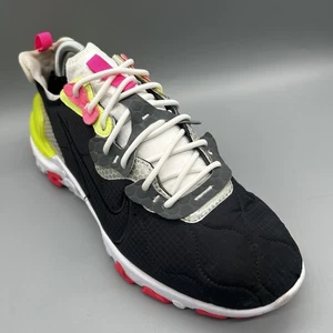 2020 Nike React Vision 3M D/mS/x DA7568-991 Black Green Pink Mens Uk 9 Trainers - Picture 1 of 8