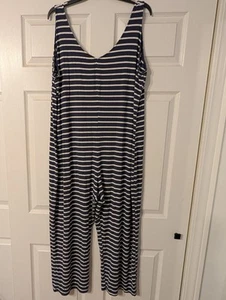 Women's Old Navy "Sunday Sleep" Lounge Wear Cropped Romper So Cozy Size XL - Picture 1 of 3
