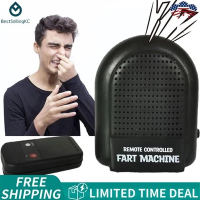 APARTS-5-STAR-SERVICE Electronic Fart Box Machine Remote Controlled Prank Joke Fun Fart Machine Box US