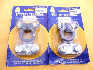 12 PCS UNIVERSAL,HEAVY DUTY LEAD , BATTERY CABLE ENDS,CARDED ,MADE IN USA - Bild 1 von 1