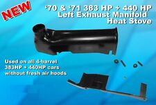 1970 1971 383 & 440 HP Exhaust Manifold Heat Stove / Riser, Mopar Dodge Plymouth